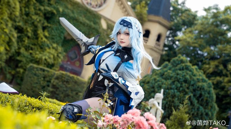 Cosplay Eula này quá chi là MOEEEE - ThuVienAnime