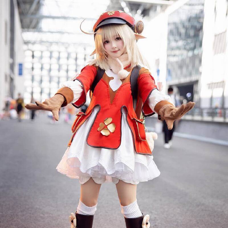 Cosplay Klee giống Mario quá @@ - ThuVienAnime