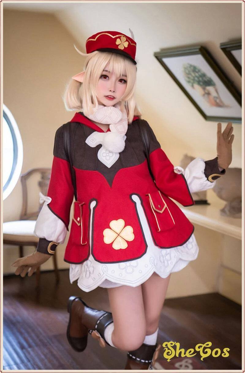 Cosplay Klee phiên bản Trái Tim Mùa Đông @@ - ThuVienAnime